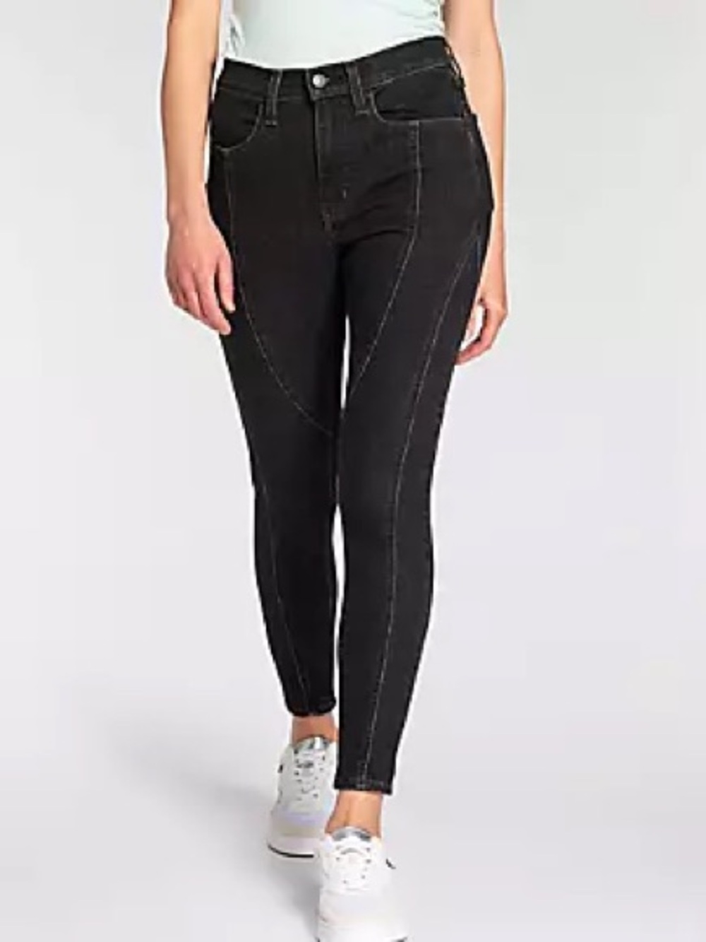 Rag & Bone raw seam jegging skinny jeans